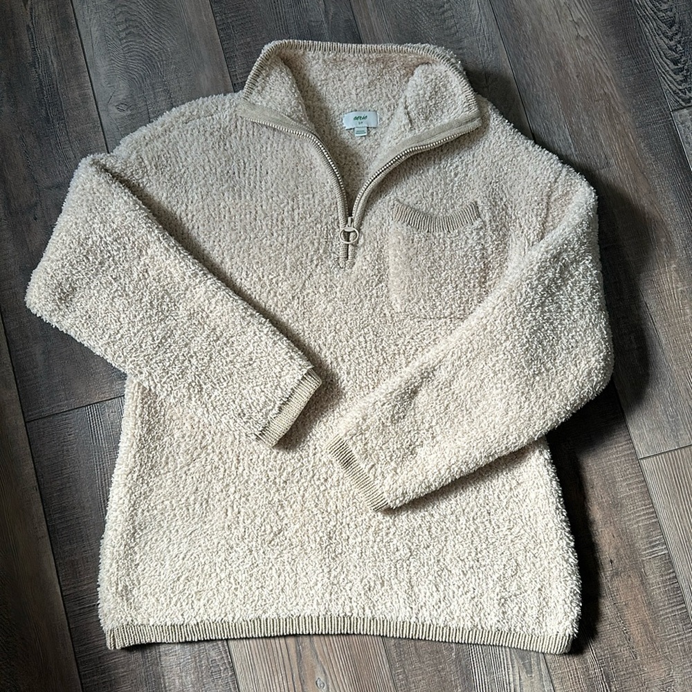Aerie Quarter Zip Pullover